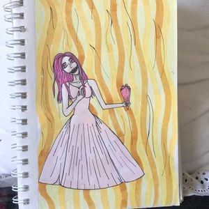 Demon Bride Traditional Art